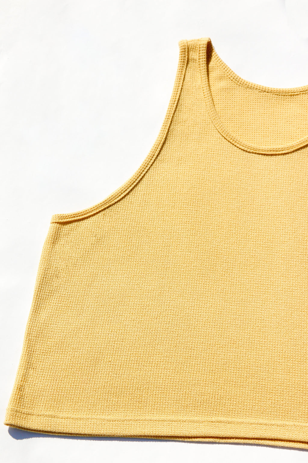 LATE Butter-yellow Tank