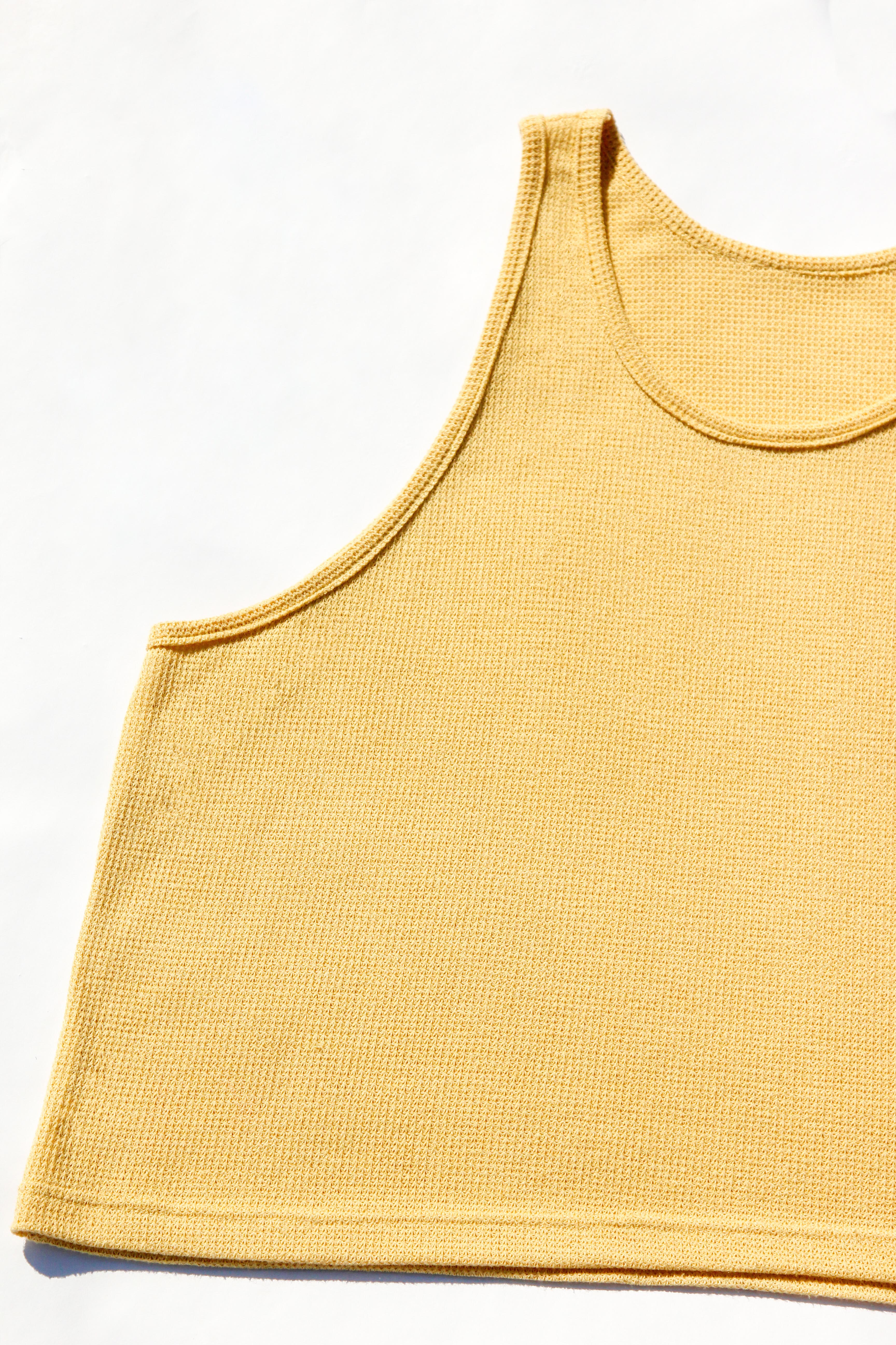 LATE Butter-yellow Tank
